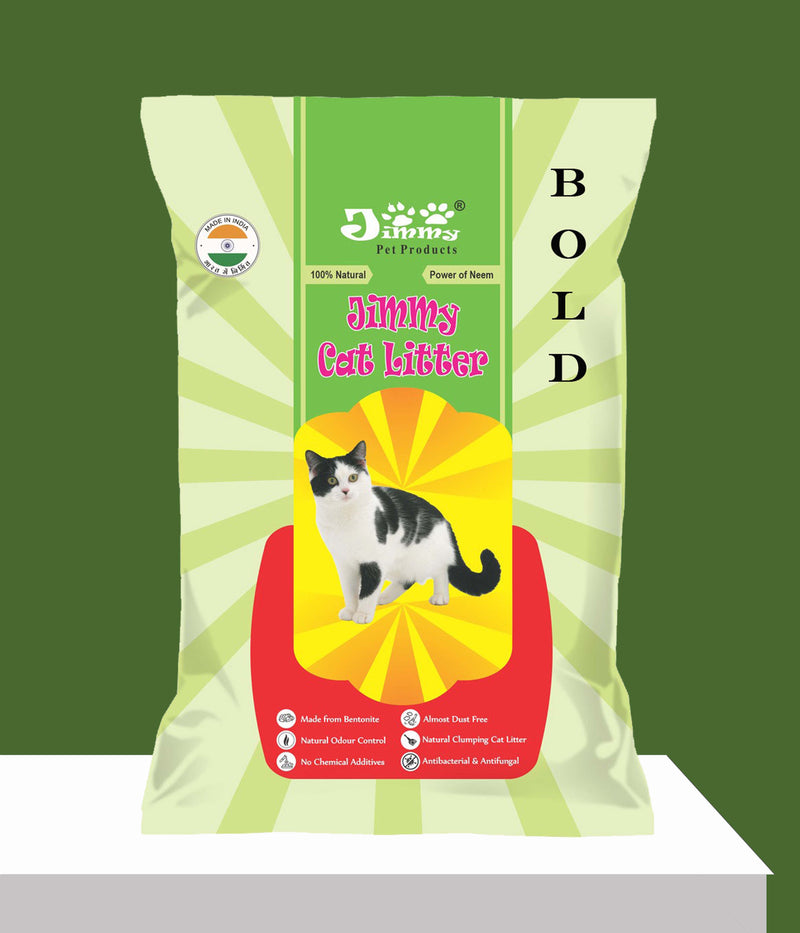 JiMMy Pet Products Cat Litter Bold Granules Unscented 25 Kg