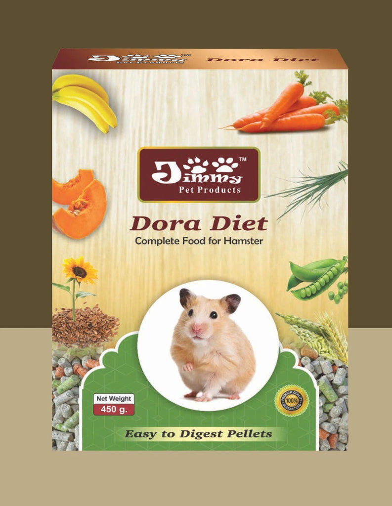 JiMMy Dora Diet food for Hamster 400gm