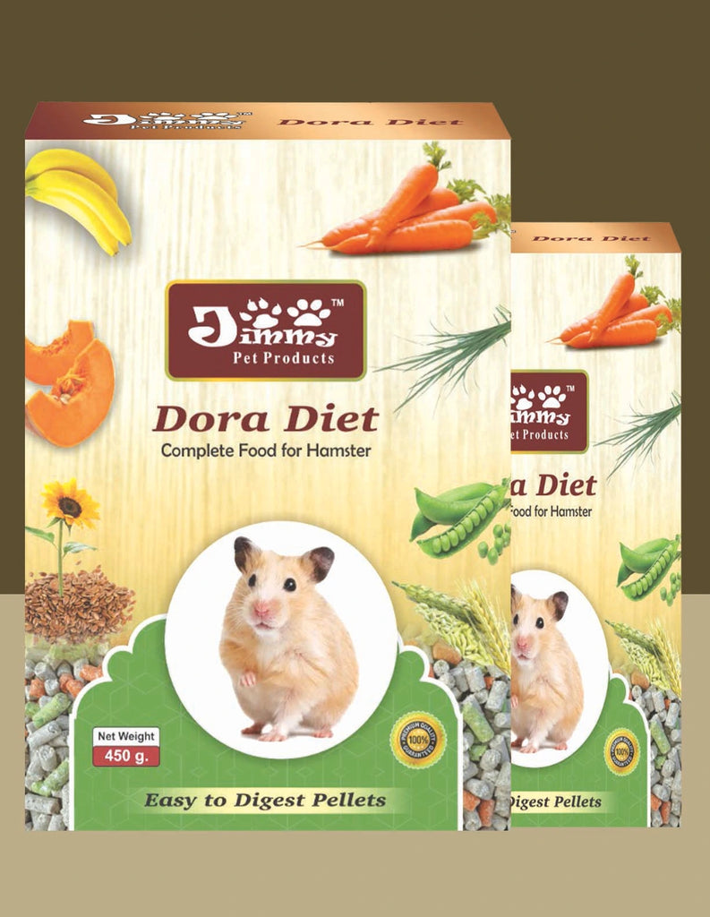 JiMMy Dora Diet Food for Hamster 800gm