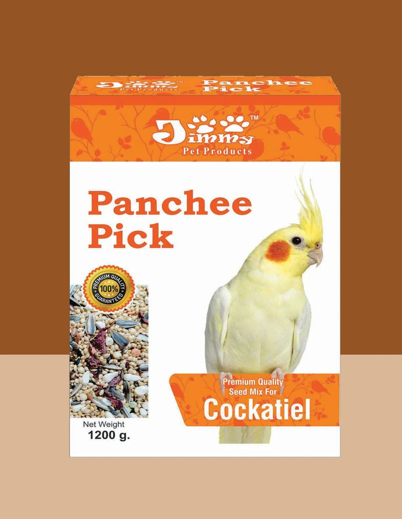 JiMMy Pet Products Panchee Pick Bird Food for Cockatiel (1200gm)