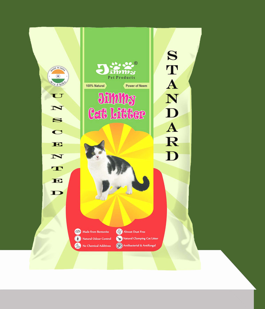 JiMMy Pet Products Cat Litter Standard Granules Unscented 30 Kg