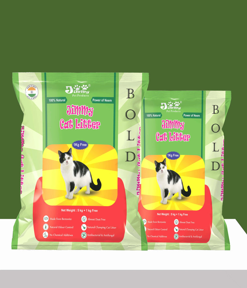 JiMMy Pet Products Cat Litter Bold Granules Jasmine Fragrance 12 Kg