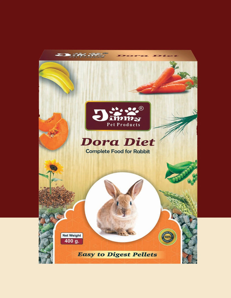 JiMMy Dora Diet food for Rabbit 400 gm