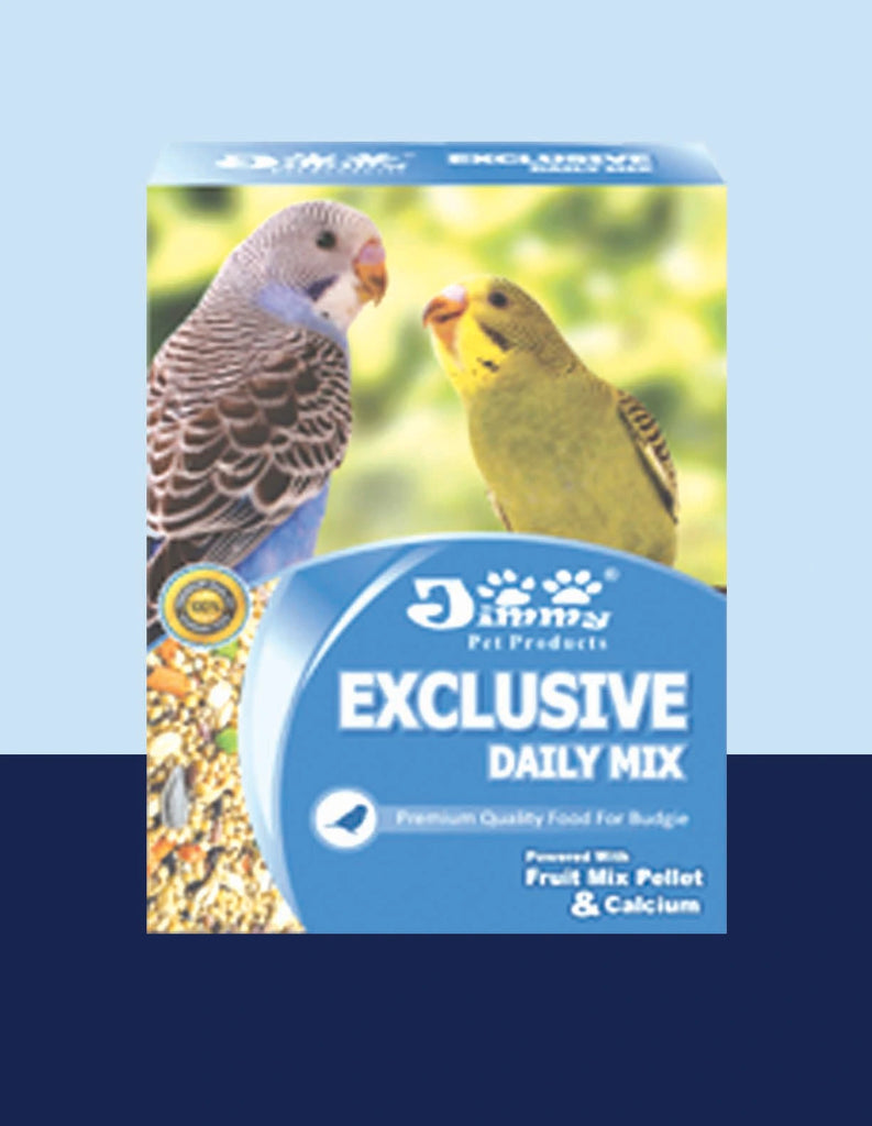 JiMMy Pet Products Budgie Food Exclusive Daily Mix Bird Food for Budgies 450GM