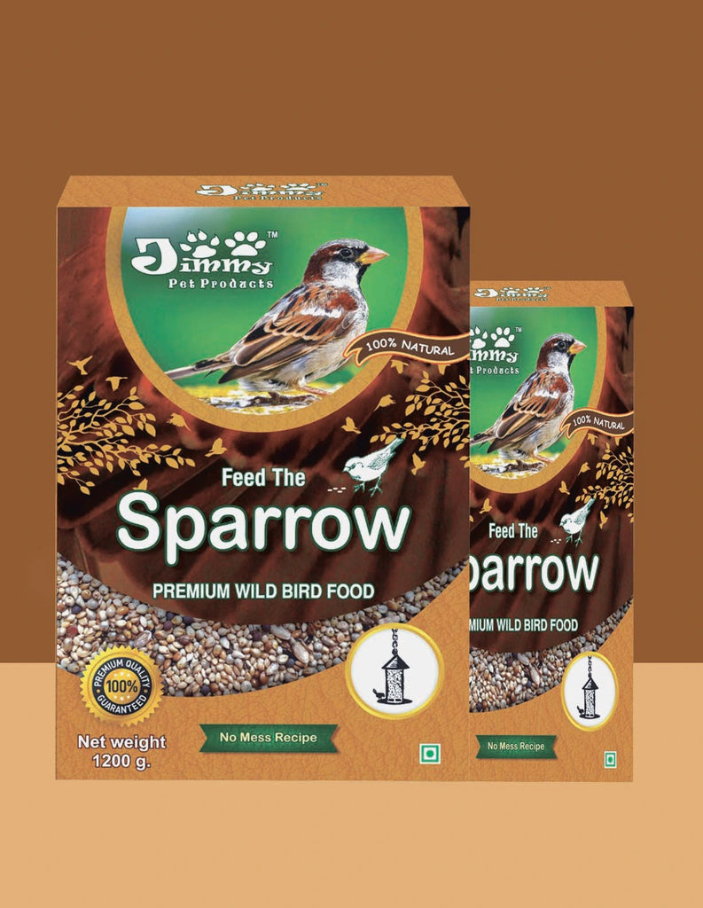 JiMMy Feed The Sparrow Wild Bird Food for Sparrow 2.4 kg