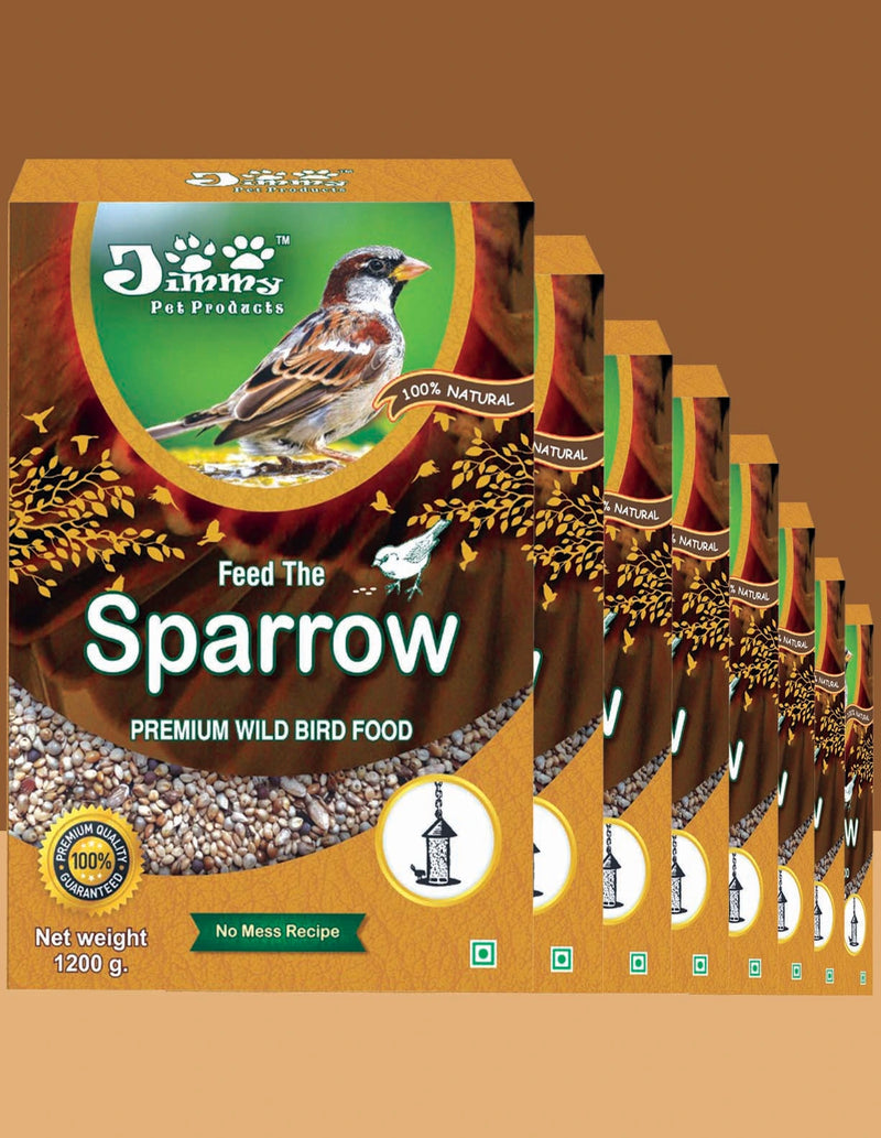 JiMMy Feed The Sparrow Wild Bird Food for Sparrow 9.6 kg