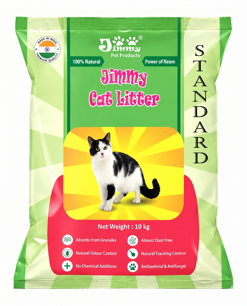 JiMMy Pet Products Cat Litter Standard Granules Jasmine Fragrance 10 Kg