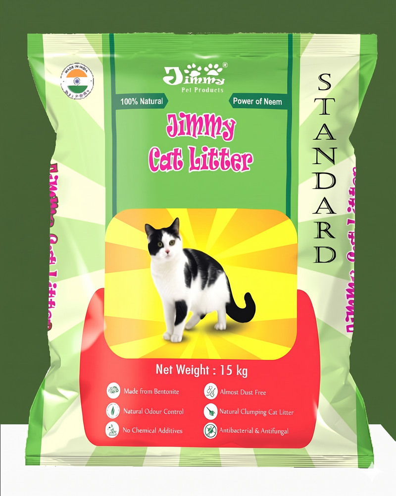 JiMMy Pet Products Cat Litter Standard Granules jasmine Fragrance 15 kg