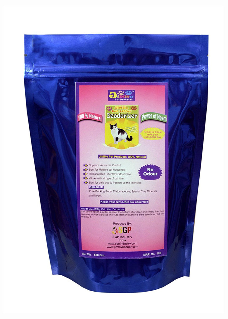 JiMMy Pet Products Cat Litter Deodorizer 500 GM.