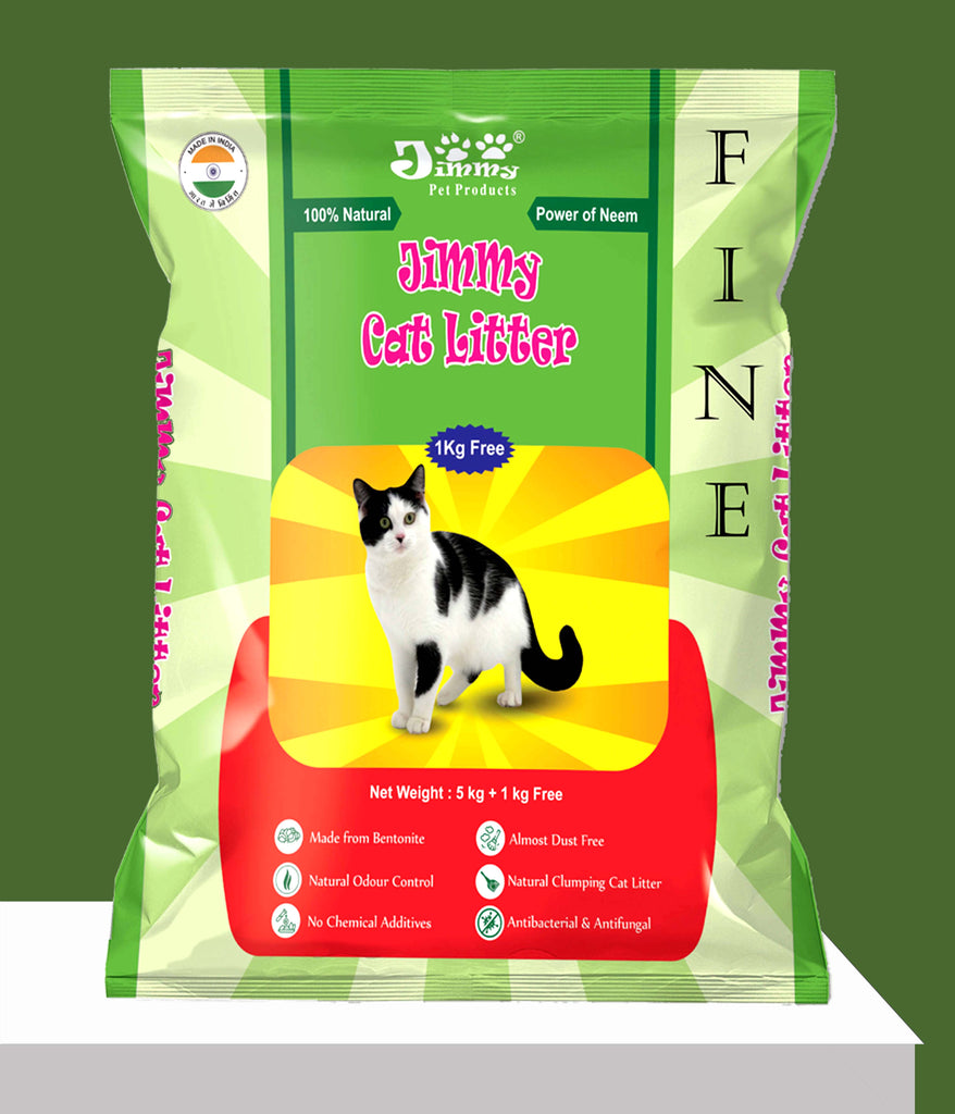 JiMMy Pet Products Cat Litter Fine Granules Jasmine Fragrance 6 Kg