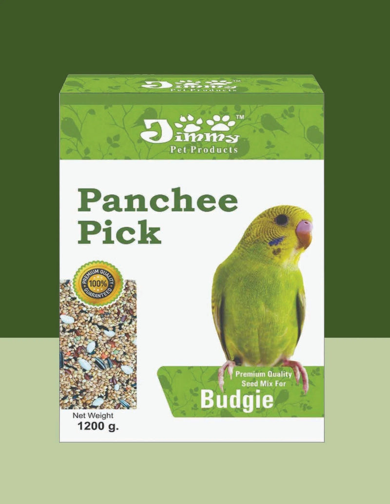 JiMMy Pet Products Panchee Pick Bird Food for Budgies (1200gm)
