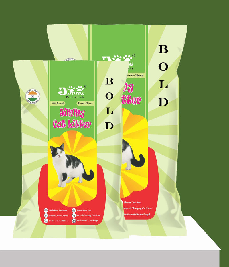 JiMMy Pet Products Cat Litter Bold Granules Jasmine Fragrance (25Kg Pack of 2 ) 50 Kg