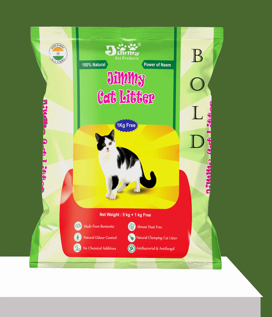 JiMMy Pet Products Cat Litter Bold Granules Jasmine Fragrance 6 Kg