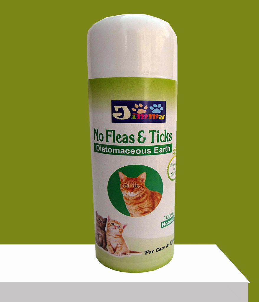 Jimmy No Fleas & Ticks Powder For Cat & Kittens 150gm