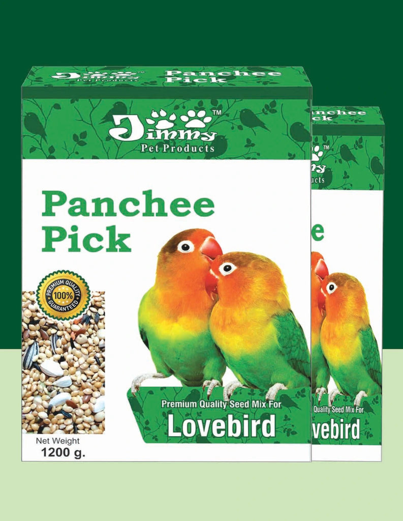JiMMy Panchee Pick Bird Food for Love Birds Food 2400gm