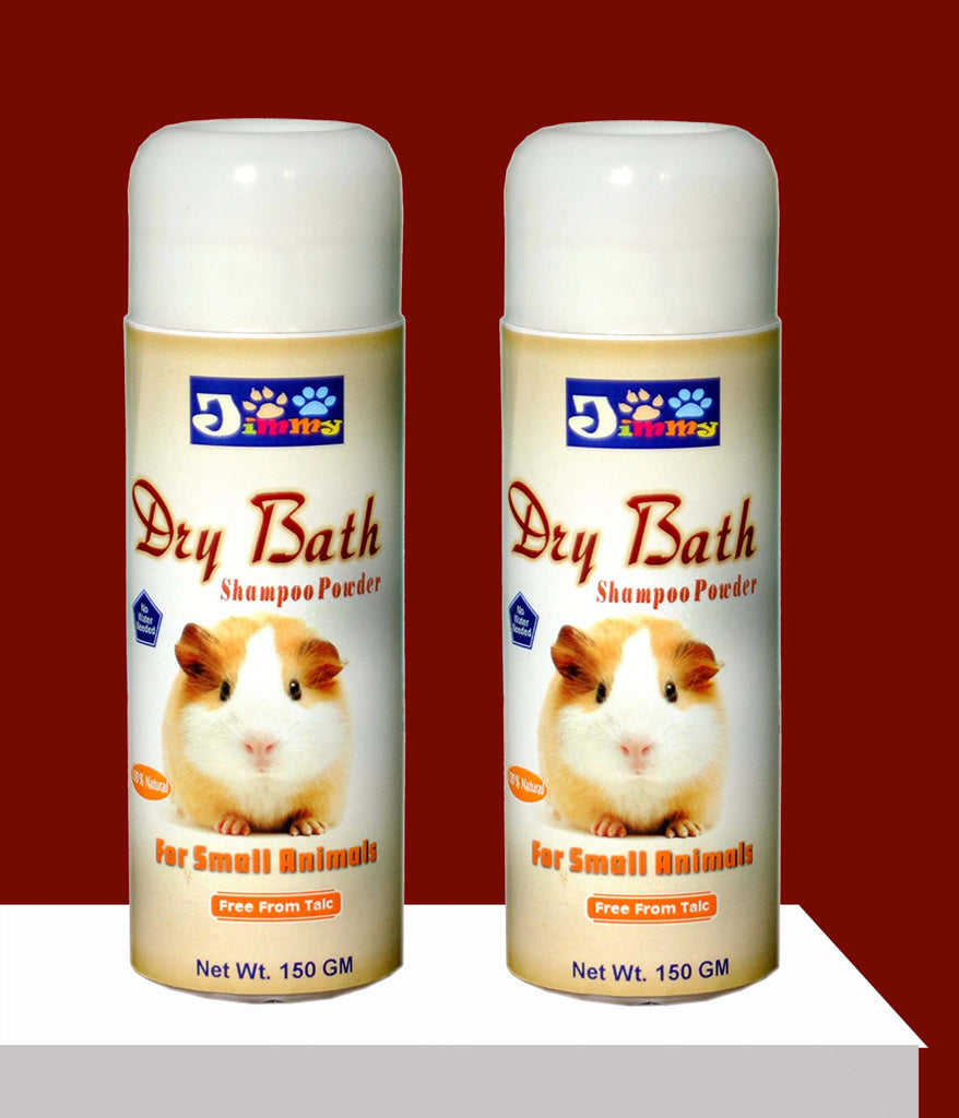 Jimmy Dry bath Shampoo Powder for Small Animal No Water Needed 300gm